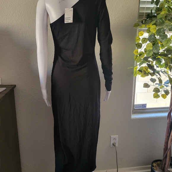 H&M One Shoulder Bodycon Dress-NEW YEARS EVE PERFECTION - Picture 5 of 7